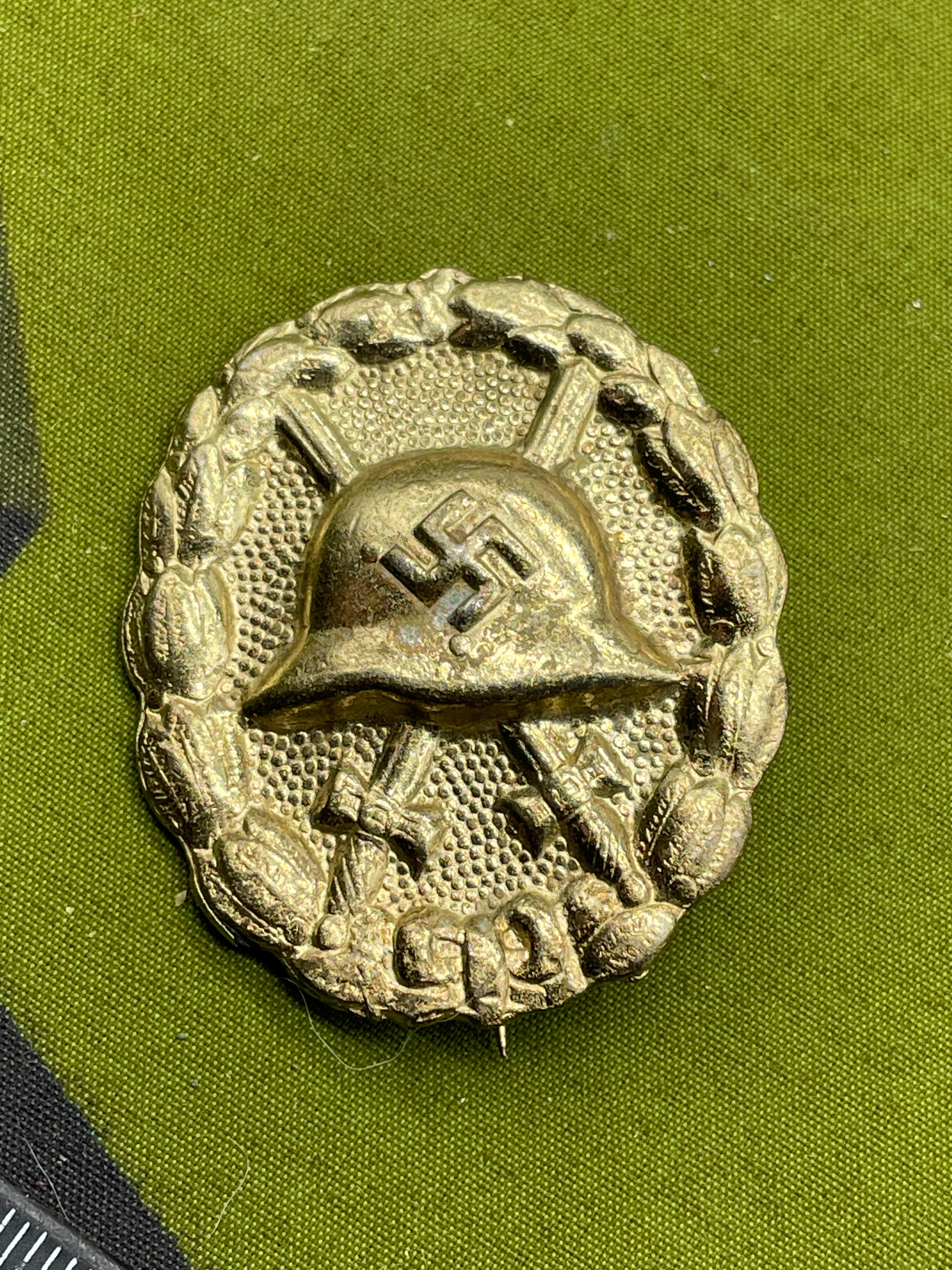 Reproduction WW2 German Army Gold Wound Badge - The Militaria Shop