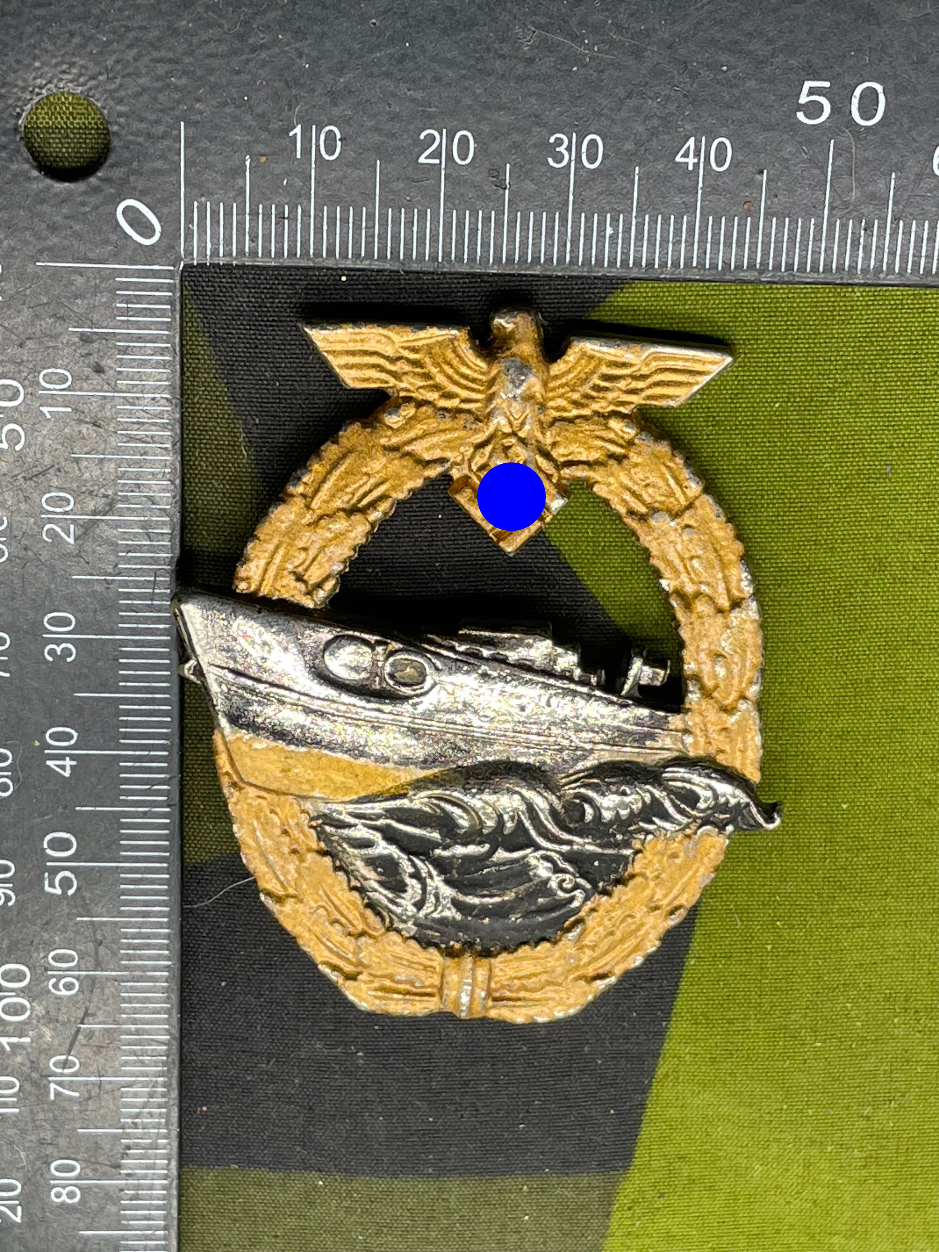 Reproduction WW2 German Kriegsmarine E Boat Badge - The Militaria Shop