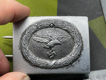 Charger l&#39;image dans la galerie, Reproduction WW2 German Luftwaffe Alloy Belt Buckle
