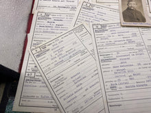 Load image into Gallery viewer, WW2 German Family Annepass - a highly detailed set of documents spanning many years.
