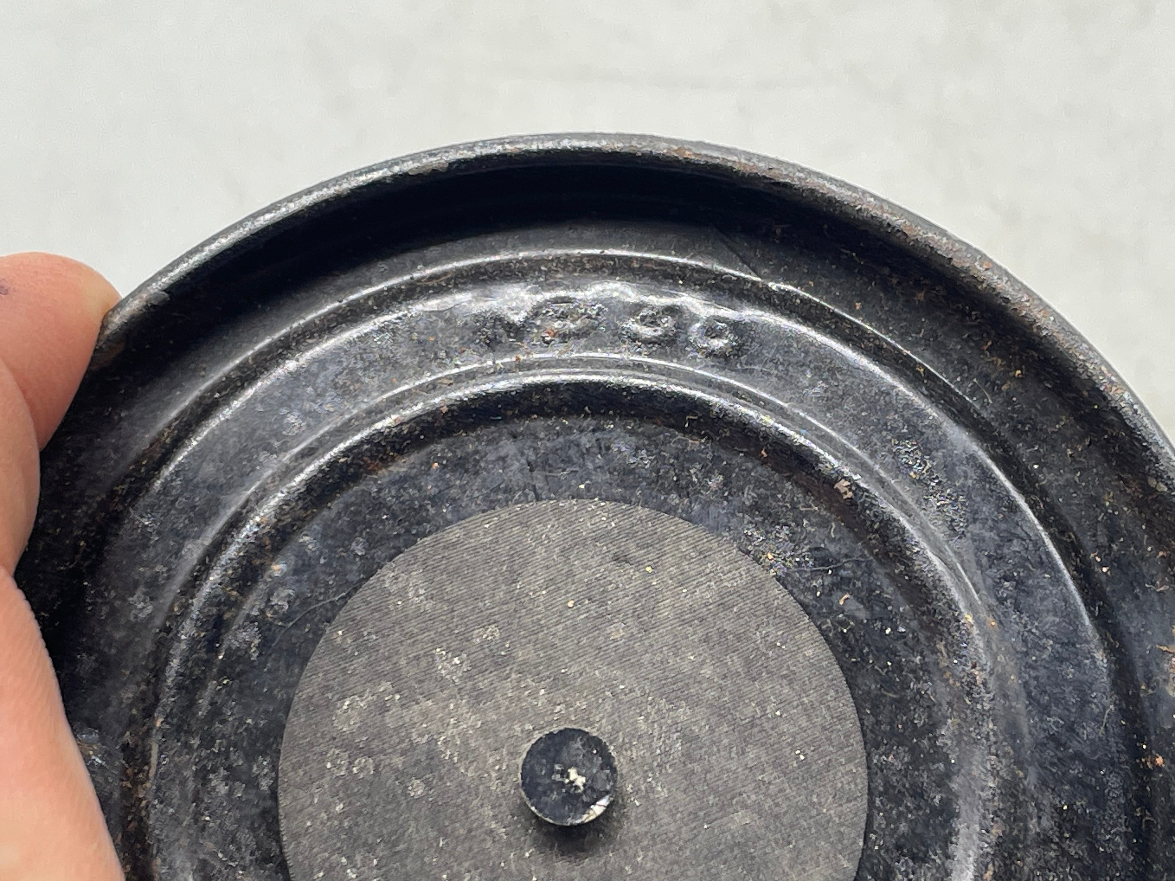 Original WW2 British Home Front Civilian Gas Mask Filter - The Militaria Shop