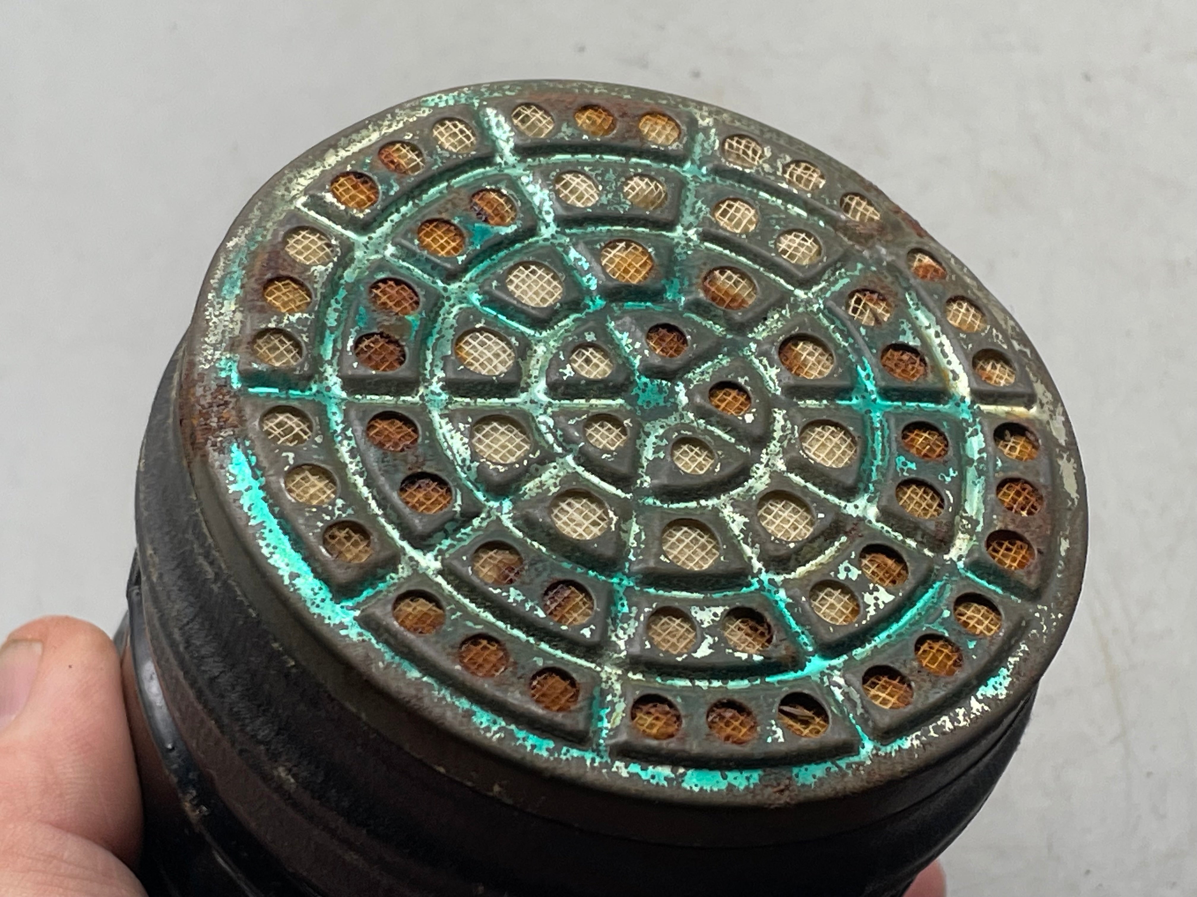 Original WW2 British Home Front Civilian Gas Mask Filter - The Militaria Shop