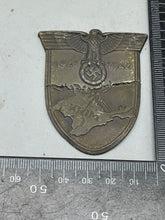 Load image into Gallery viewer, Original WW2 German Army Krim Shield (Broken)
