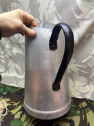 Original WW2 German Luftwaffe F.L.U.V Alloy Water Jug 1940 Dated - The Militaria Shop