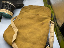 Load image into Gallery viewer, WW2 British Home Front / Civil Defence Wardens Gas Mask in 1941 Dated Bag
