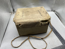 Load image into Gallery viewer, Civilian Gas Mask in Original Named Cardboard Box - WW2 British Home Front - The Militaria Shop
