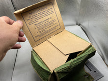 Load image into Gallery viewer, Civilian Gas Mask in Original Named Cardboard Box - WW2 British Home Front - The Militaria Shop
