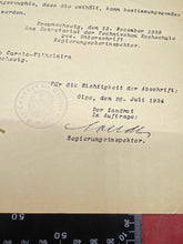 Lade das Bild in den Galerie-Viewer, WW2 German Nazi Era Correspondence - 2 Letters.
