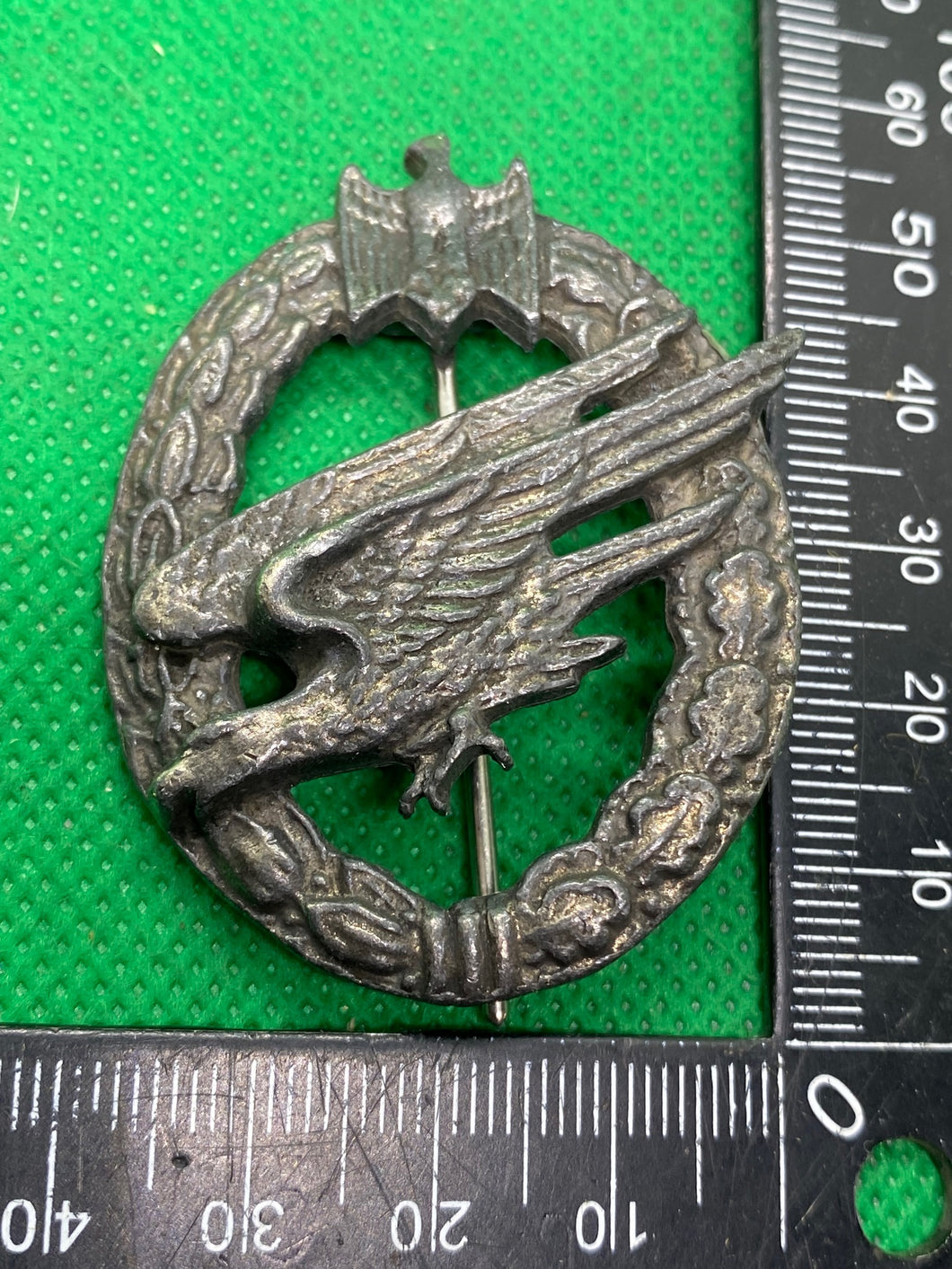 WW2 German Luftwaffe Fallschirmjager Badge / Award Reproduction