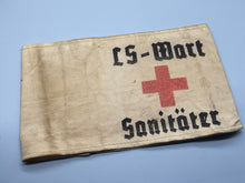 Load image into Gallery viewer, WW2 German Army Red Cross Officials Armband
