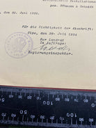 1928 Dated German Engineering Letter with nice Rubber Stamp. - The Militaria Shop