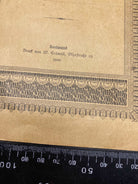 1906 Dated German Family Tree / Heritage Booklet. 1900 - 1906. - The Militaria Shop