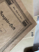 1906 Dated German Family Tree / Heritage Booklet. 1900 - 1906. - The Militaria Shop