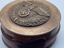 Load image into Gallery viewer, WW2 German Army Ink Pot / Snuff Box / Desk Ornament
