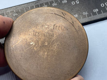 Load image into Gallery viewer, WW2 German Army Ink Pot / Snuff Box / Desk Ornament
