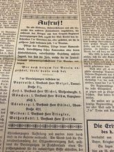 Lade das Bild in den Galerie-Viewer, 1922 Dated German Army Regimental Festival in Bayreuth - Leaflet / Poster.

