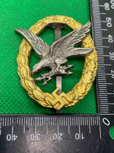 Load image into Gallery viewer, WW2 German Luftwaffe Radio Operator Badge / Award Reproduction
