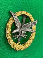 Load image into Gallery viewer, WW2 German Luftwaffe Radio Operator Badge / Award Reproduction
