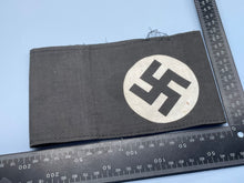 Load image into Gallery viewer, WW2 German Army Black Printed Armband
