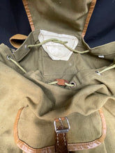 Lade das Bild in den Galerie-Viewer, Interesting Hitler Youth Style Rucksack with Canvas Shoulder Straps
