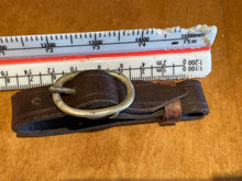 Load image into Gallery viewer, Reproduction SA Dagger Hanger in Brown Leather Part with Buckle
