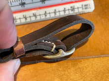 Load image into Gallery viewer, Reproduction SA Dagger Hanger in Brown Leather Part with Buckle

