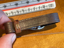 Load image into Gallery viewer, Reproduction SA Dagger Hanger in Brown Leather Part with Buckle
