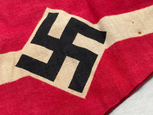 Charger l'image dans la galerie, Original WW2 German Hitler Youth Pennant - Double Sided in Great Condition - The Militaria Shop
