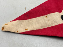 Charger l'image dans la galerie, Original WW2 German Hitler Youth Pennant - Double Sided in Great Condition - The Militaria Shop
