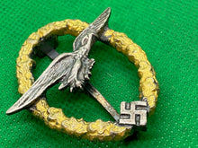 Load image into Gallery viewer, WW2 German Luftwaffe Glider Pilot Badge / Award Reproduction
