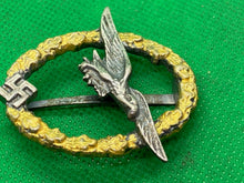 Load image into Gallery viewer, WW2 German Luftwaffe Glider Pilot Badge / Award Reproduction
