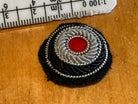 Reproduction WW2 German Army Panzer Officer's Cap Roundel - The Militaria Shop