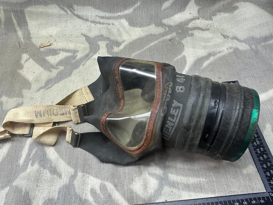 Original WW2 British Home Front Civil Defence Civilian Gas Mask
