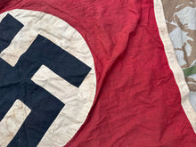Load image into Gallery viewer, Original WW2 German Flag - Size 85cm x 112cm - The Militaria Shop
