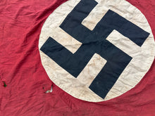 Load image into Gallery viewer, Original WW2 German Flag - Size 85cm x 112cm - The Militaria Shop
