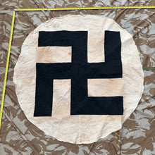 Load image into Gallery viewer, Original WW2 German Flag Centre Vet Bring Back - Size 115cm Diameter - The Militaria Shop
