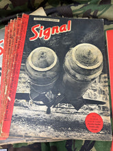 Charger l&#39;image dans la galerie, Complete set of WW2 German Signal Magazines from 1941 in French
