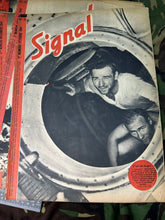 Lade das Bild in den Galerie-Viewer, Complete set of WW2 German Signal Magazines from 1941 in French
