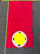 Original WW2 German Army Building Flag Banner - Veteran Bring Back - The Militaria Shop
