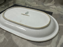 Charger l&#39;image dans la galerie, Original WW2 German Army Mess Hall Dinner Platter / Plate DAF Rosenthal
