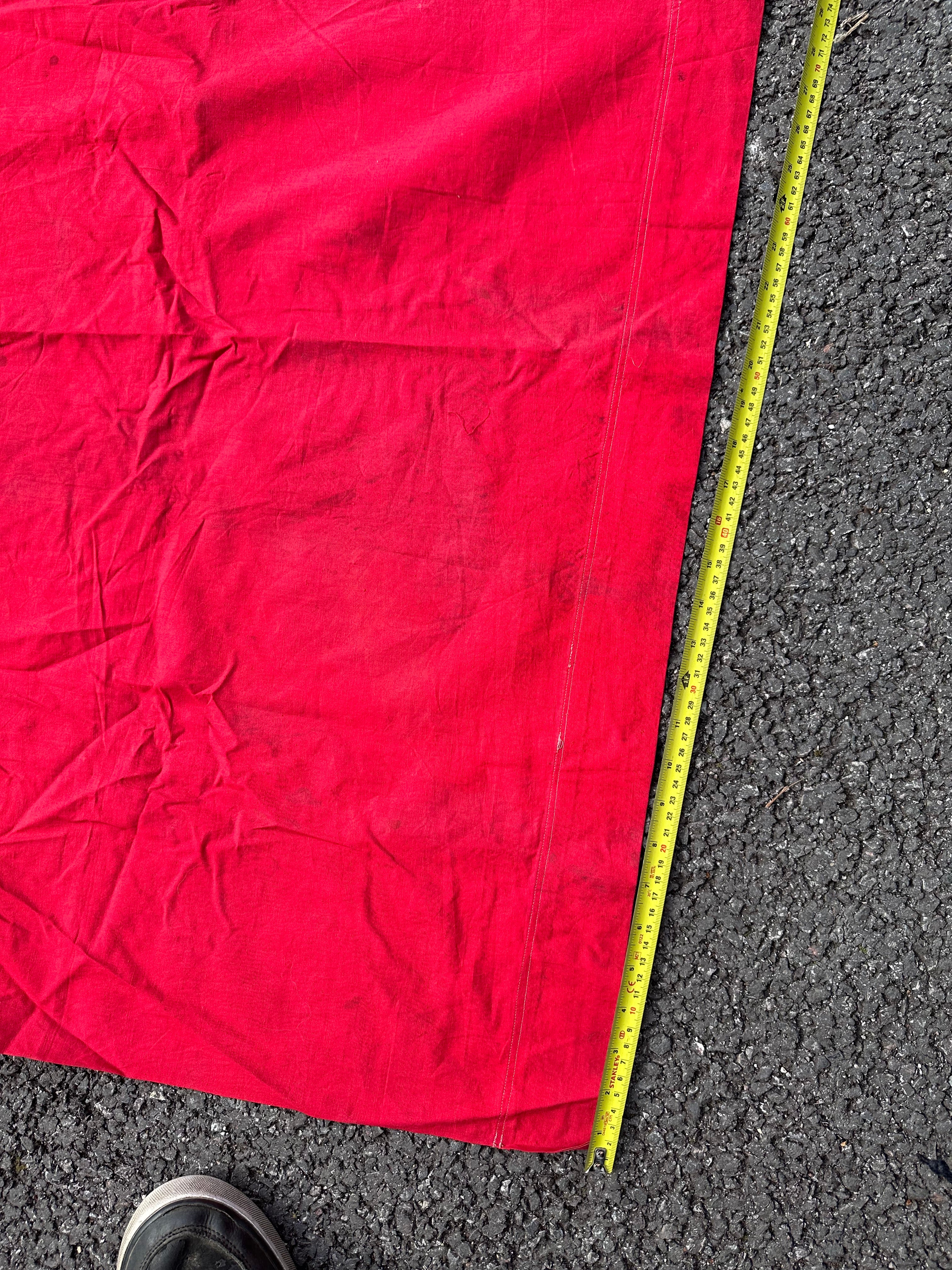 Original WW2 German Army Building Flag Banner - Veteran Bring Back - The Militaria Shop