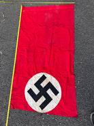 Original WW2 German Army Building Flag Banner - Veteran Bring Back - The Militaria Shop