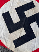 Original WW2 German Army Building Flag Banner - Veteran Bring Back - The Militaria Shop
