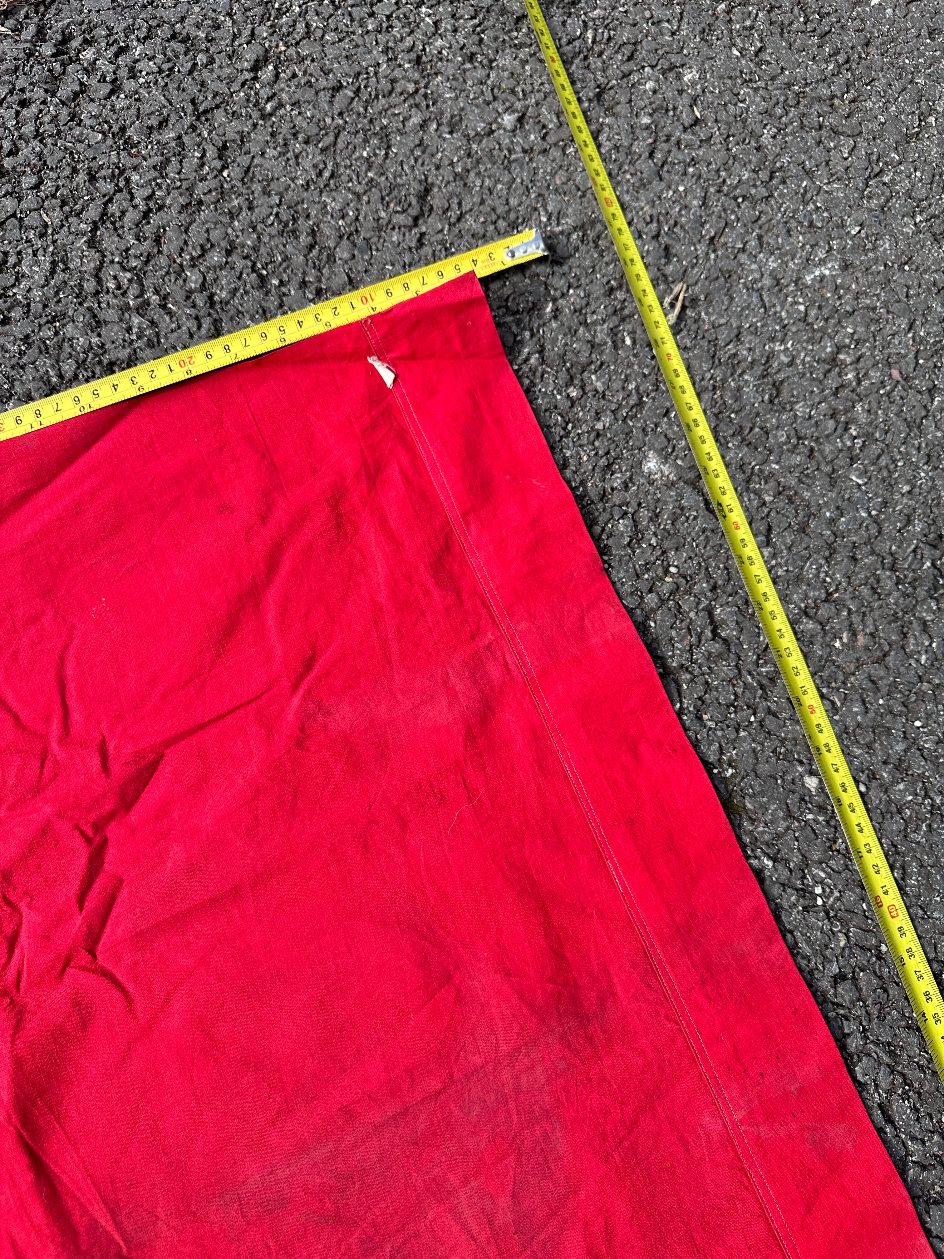 Original WW2 German Army Building Flag Banner - Veteran Bring Back - The Militaria Shop