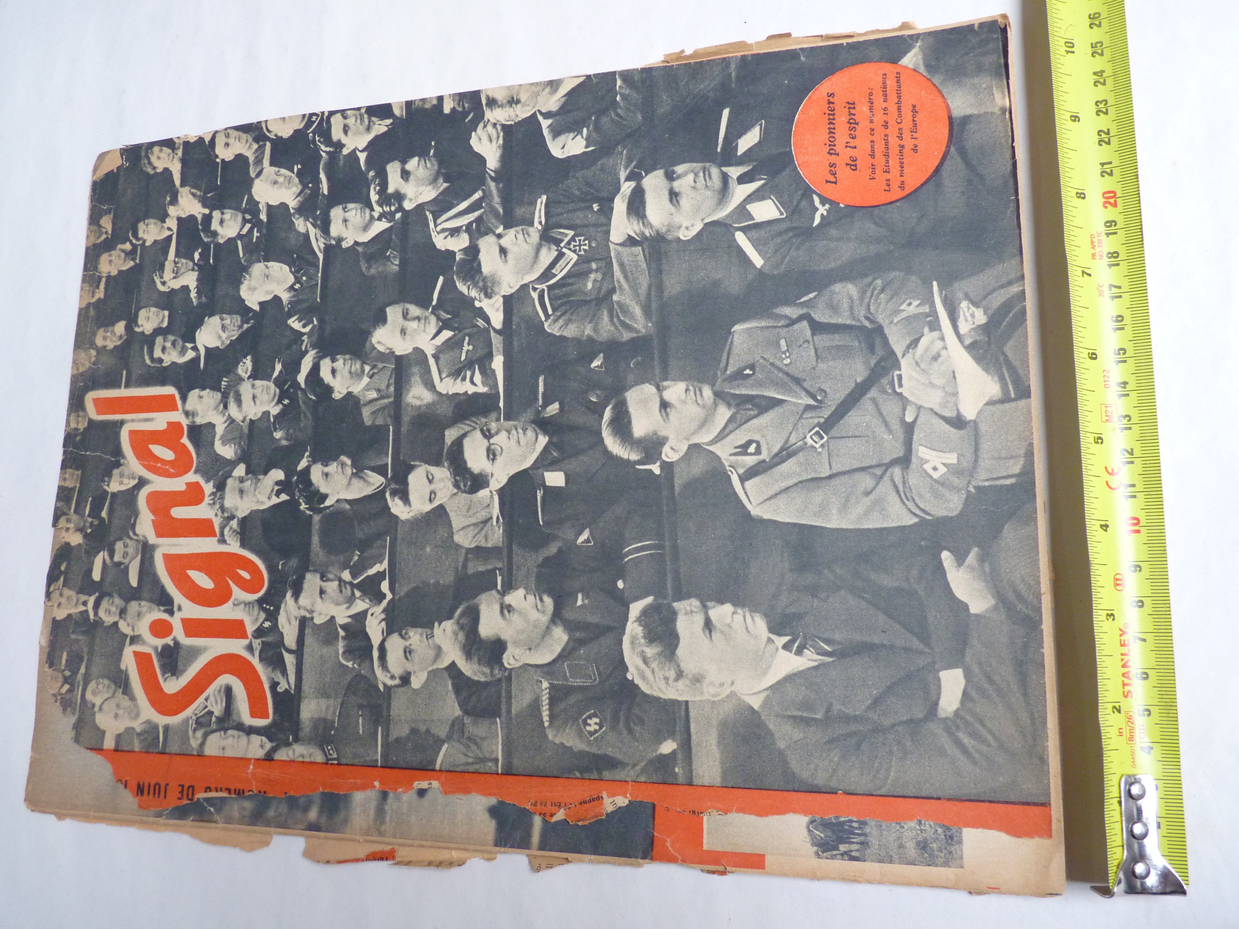 Original French Language WW2 German Signal Magazine - June - The Militaria Shop