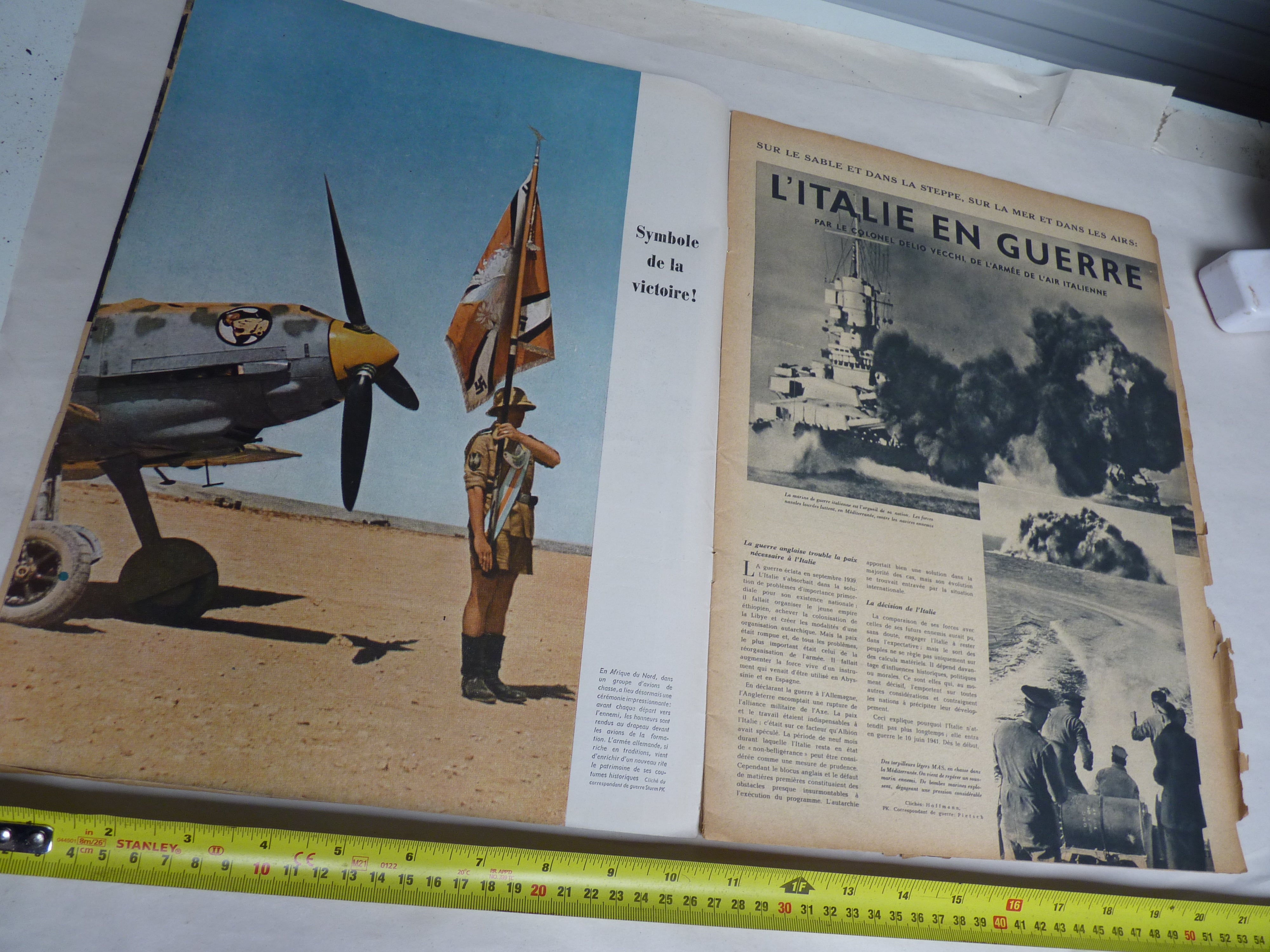 Original French Language WW2 German Signal Magazine - June - The Militaria Shop