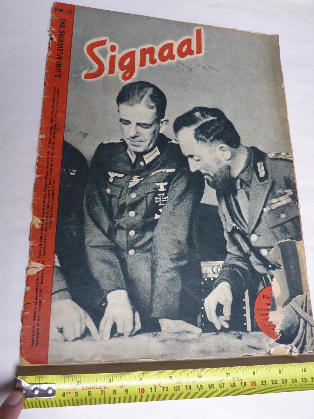 Signaal Magazine Original WW2 Deutsch - 1. August 1942 - Nr. 87