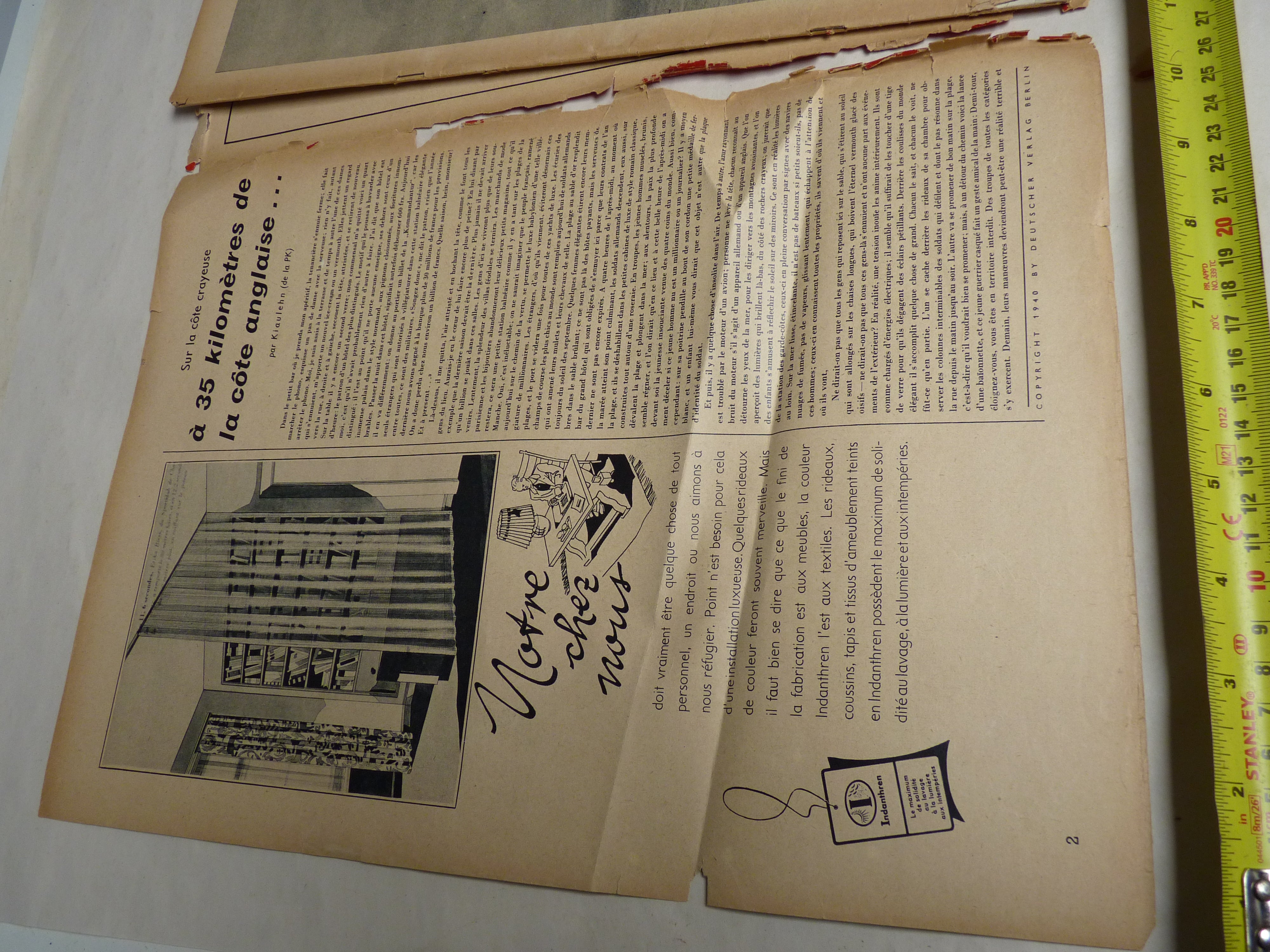 Original WW2 German Signal Magazine - October 1940 - The Militaria Shop
