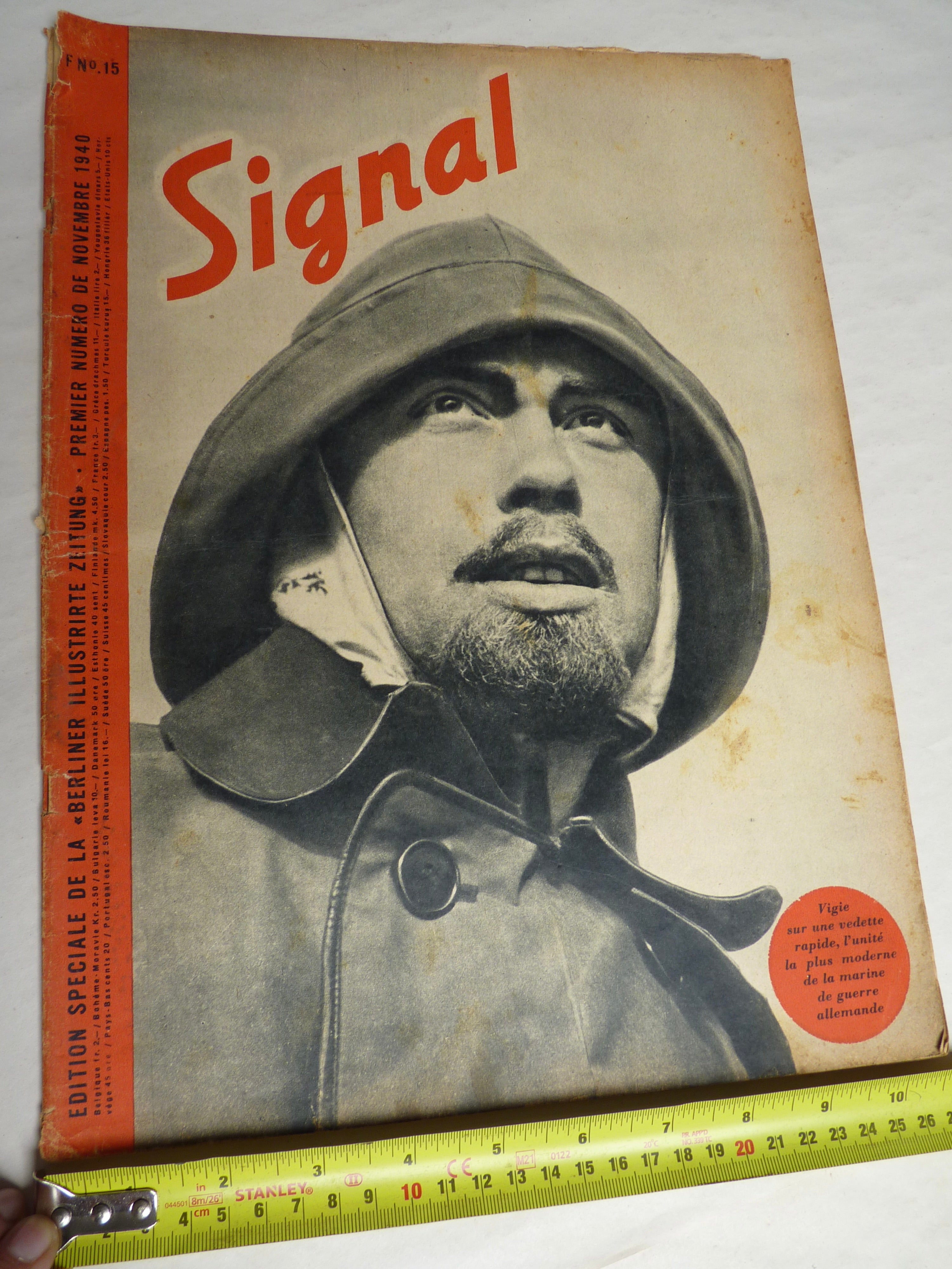 Original WW2 German Signal Magazine - November 1940 - The Militaria Shop