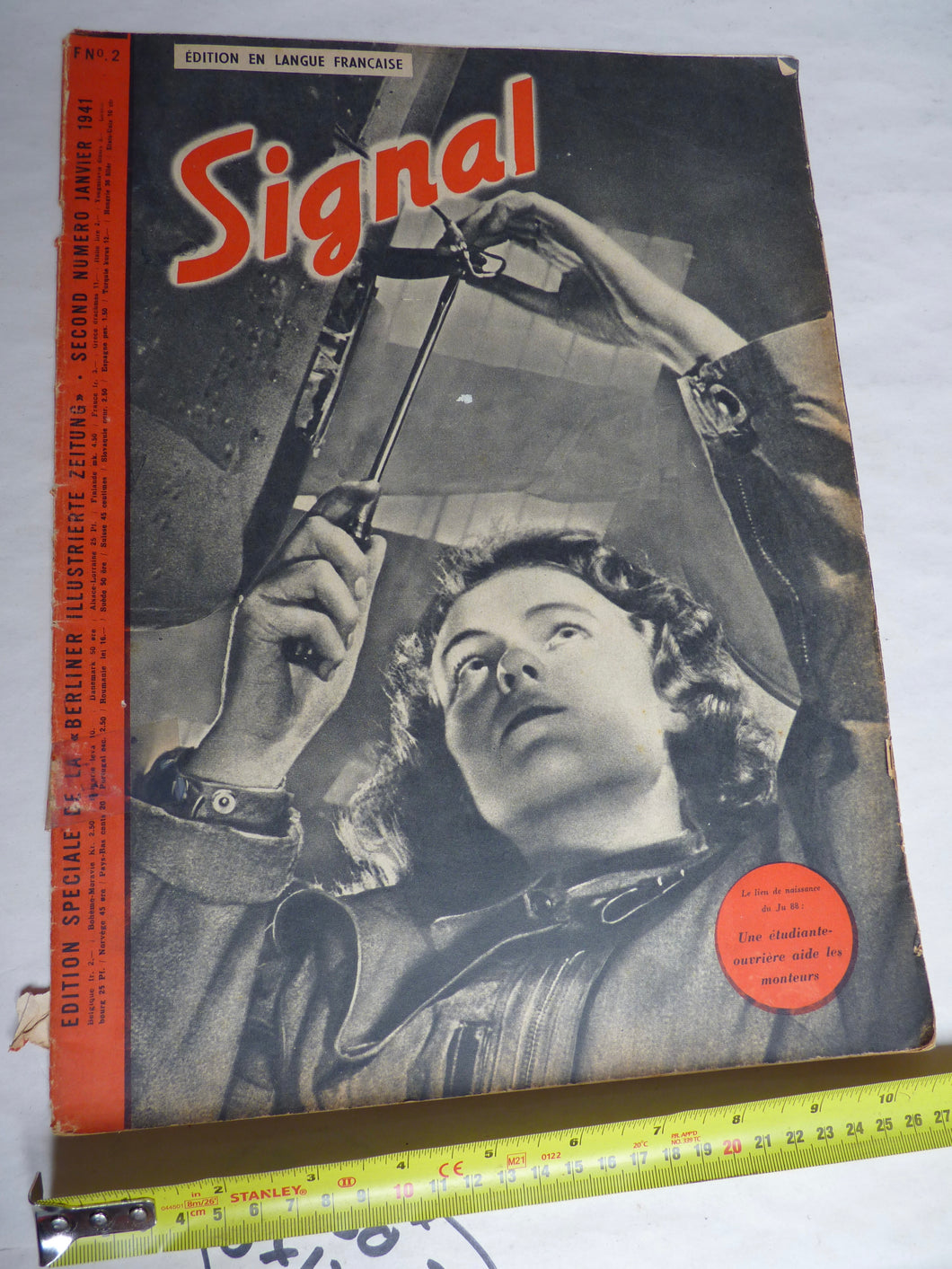 Signaal Magazine Original WW2 Allemand - 1er Août 1942 - #87